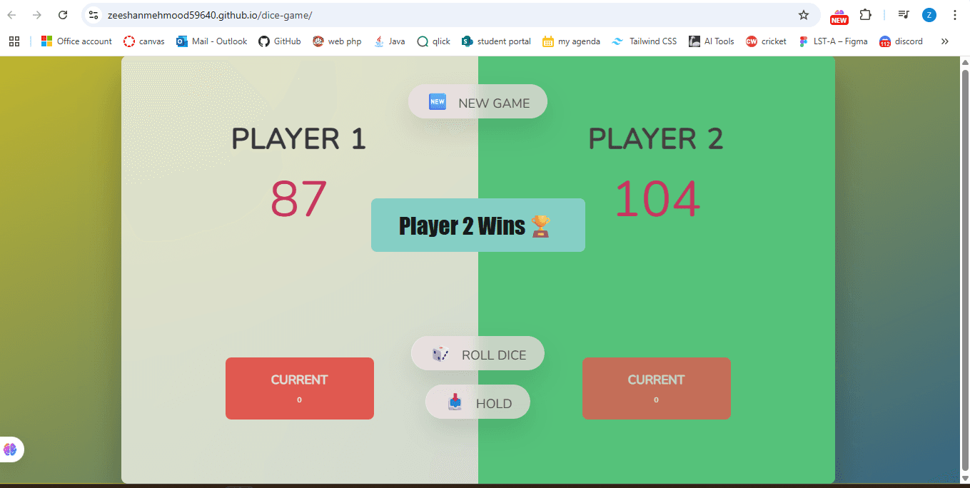 Dice Game screenshot 2