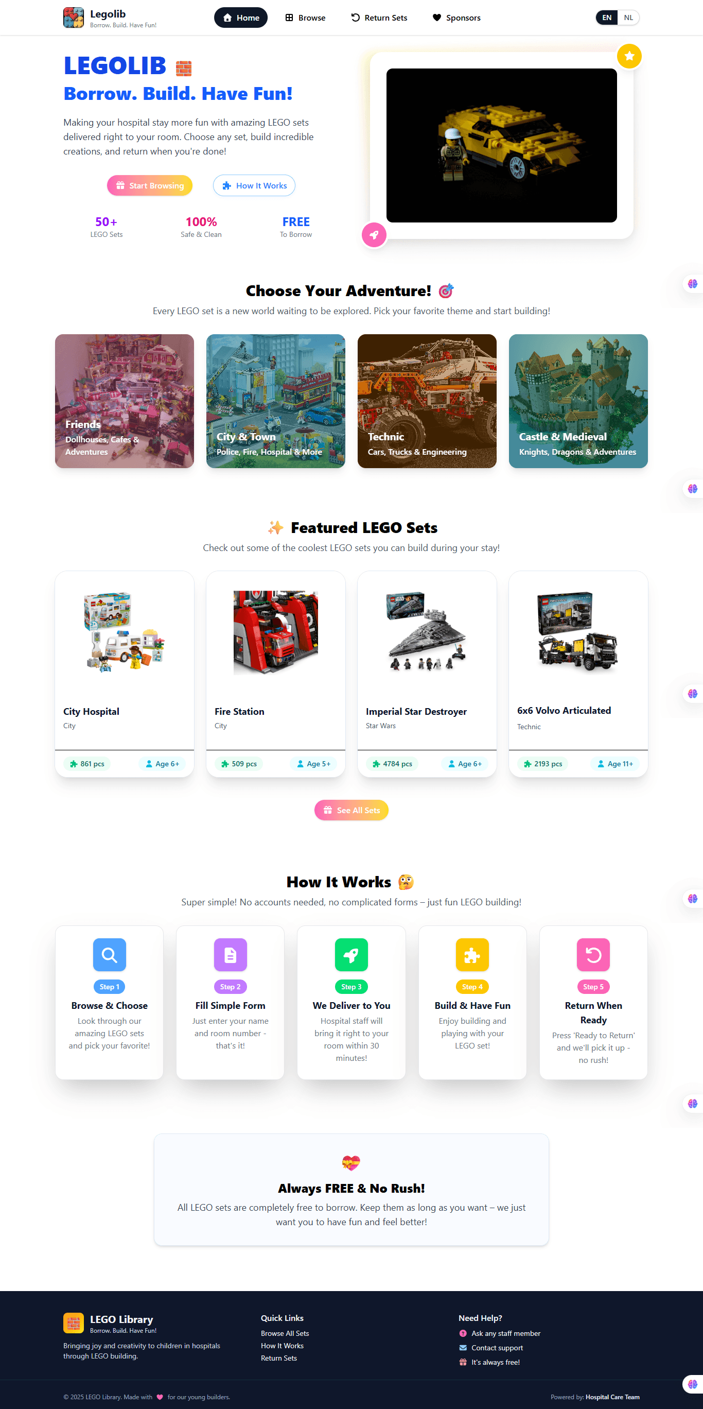 LegoLib screenshot 1