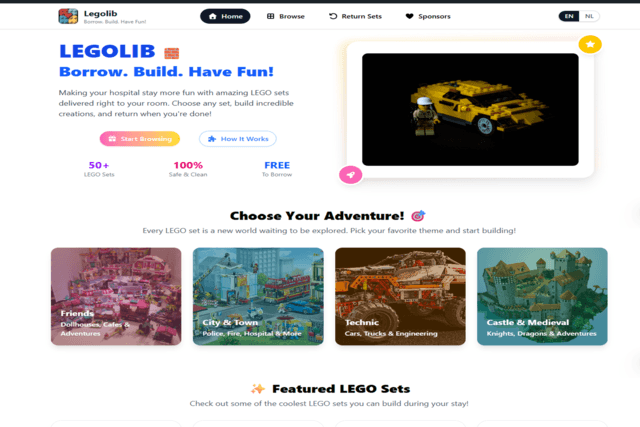 LegoLib screenshot