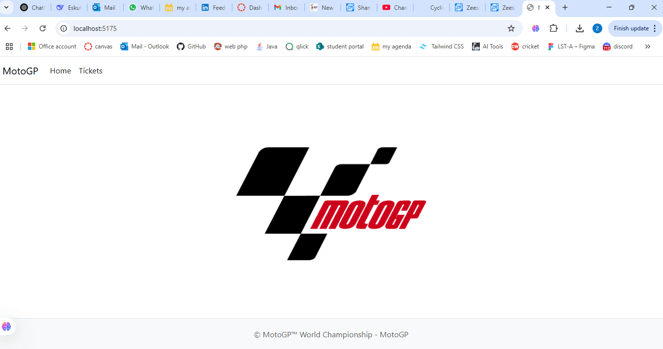 MotoGP Application screenshot 3
