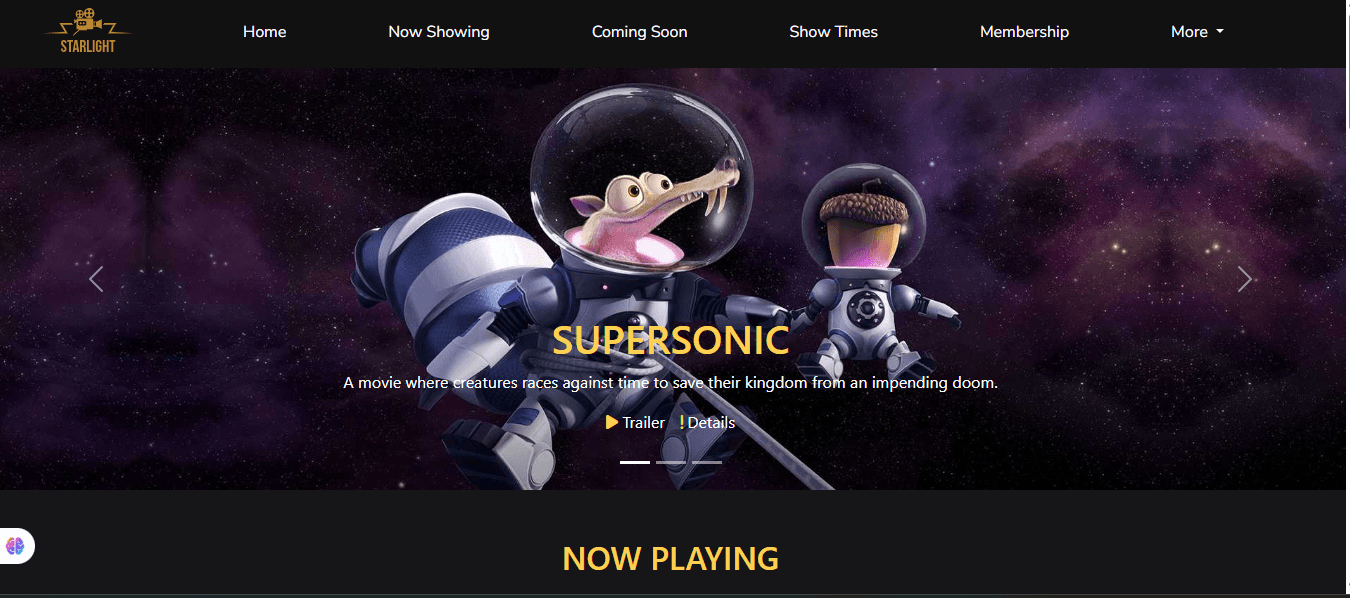 StarLight Cinema screenshot 1